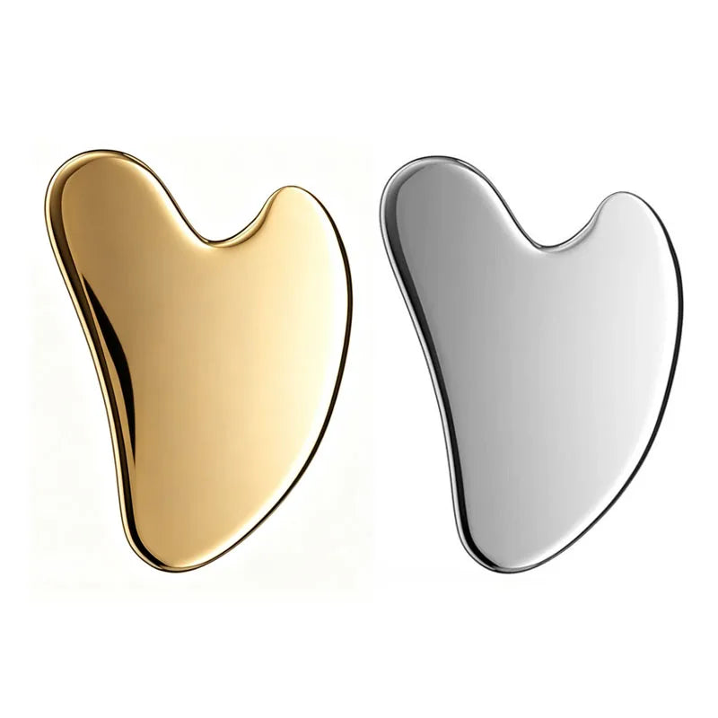 CharmMaxx Stainless Steel Gua Sha — Dolphin Facial Tool