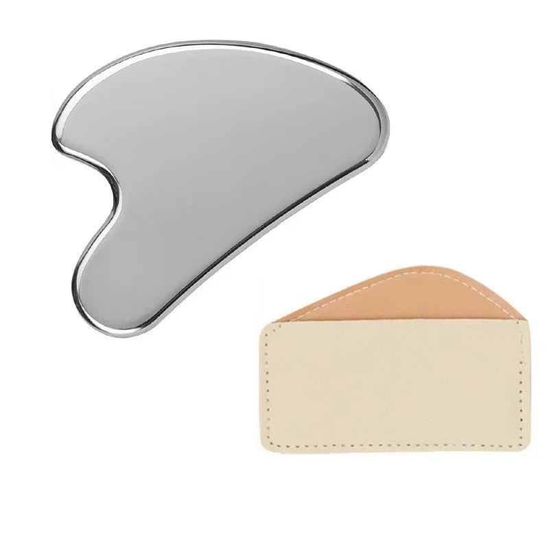 CharmMaxx Stainless Steel Gua Sha — Dolphin Facial Tool