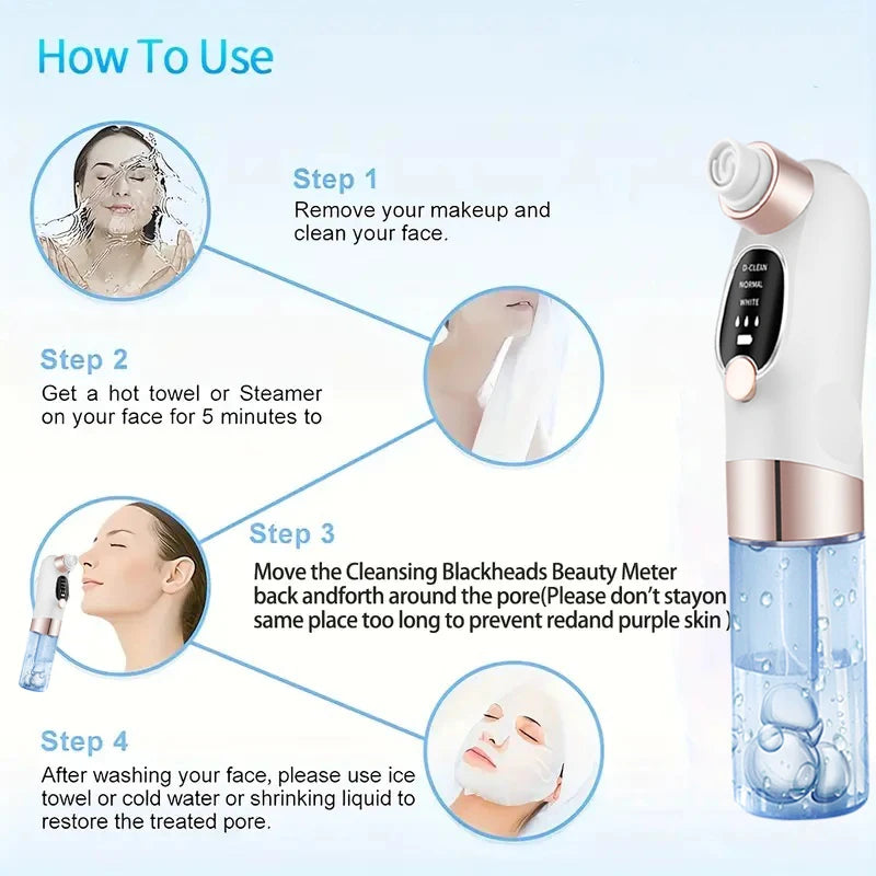 CharmMaxx Pore Vacuum — Electric Blackhead Remover
