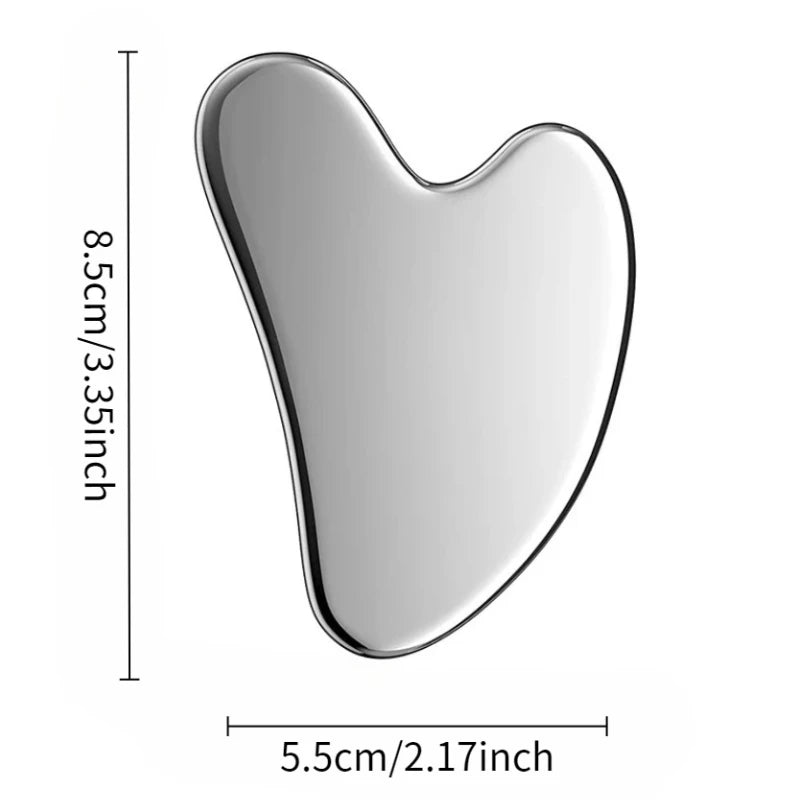 CharmMaxx Stainless Steel Gua Sha — Dolphin Facial Tool