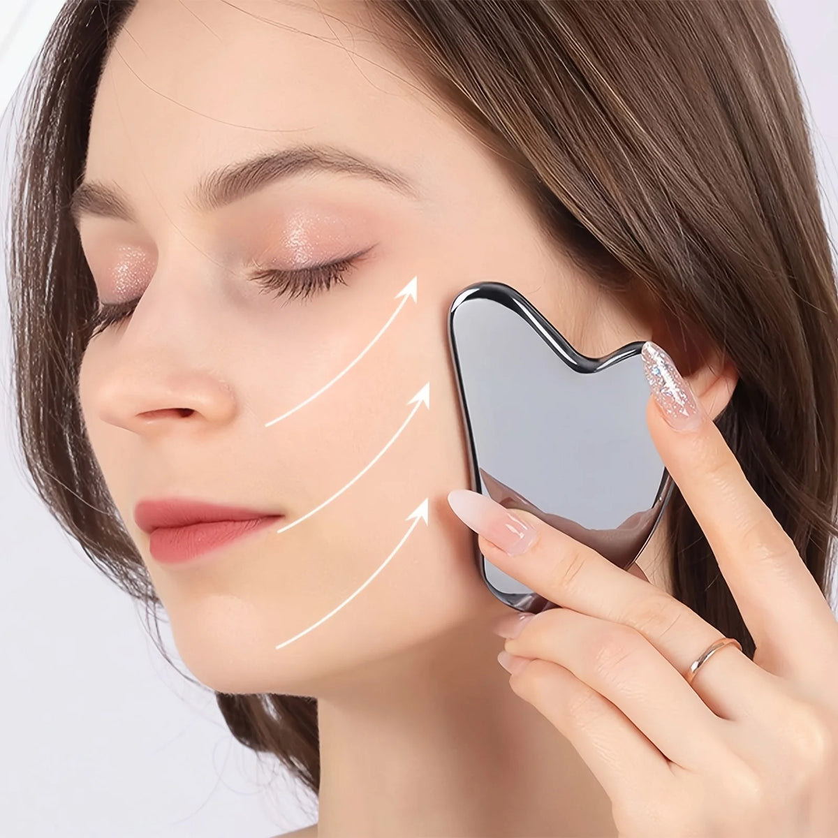 CharmMaxx Stainless Steel Gua Sha — Dolphin Facial Tool