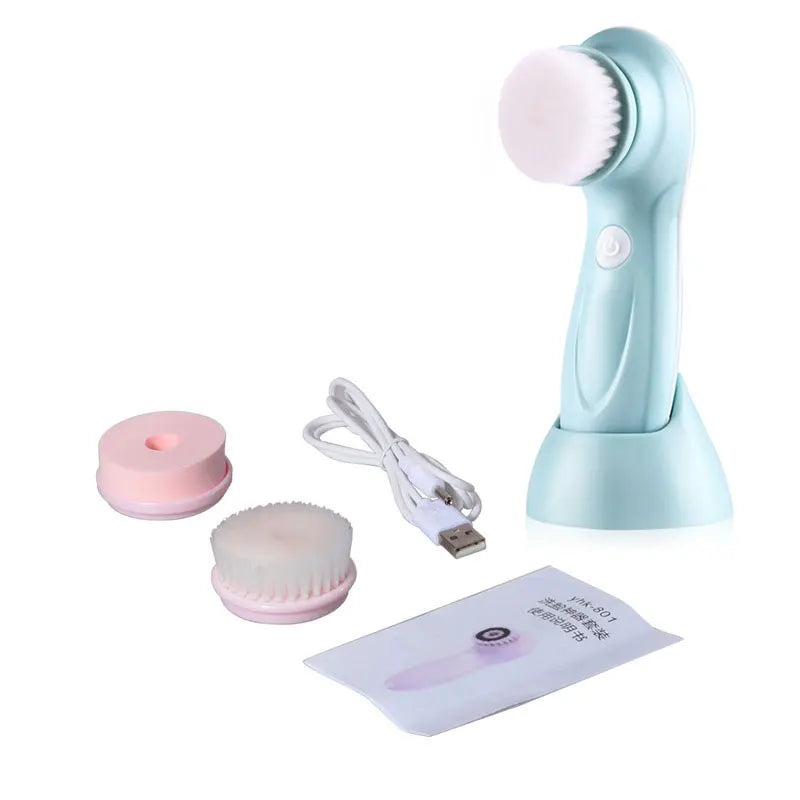 CharmMaxx 3-in-1 Electric Facial Cleansing Brush